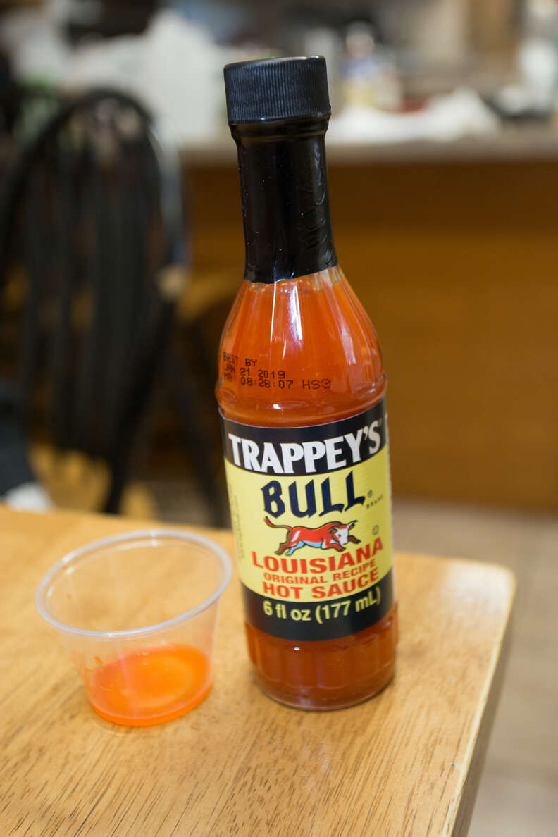 Trappey's Bull Hot Sauce, Original Recipe, Louisiana - 12 fl oz