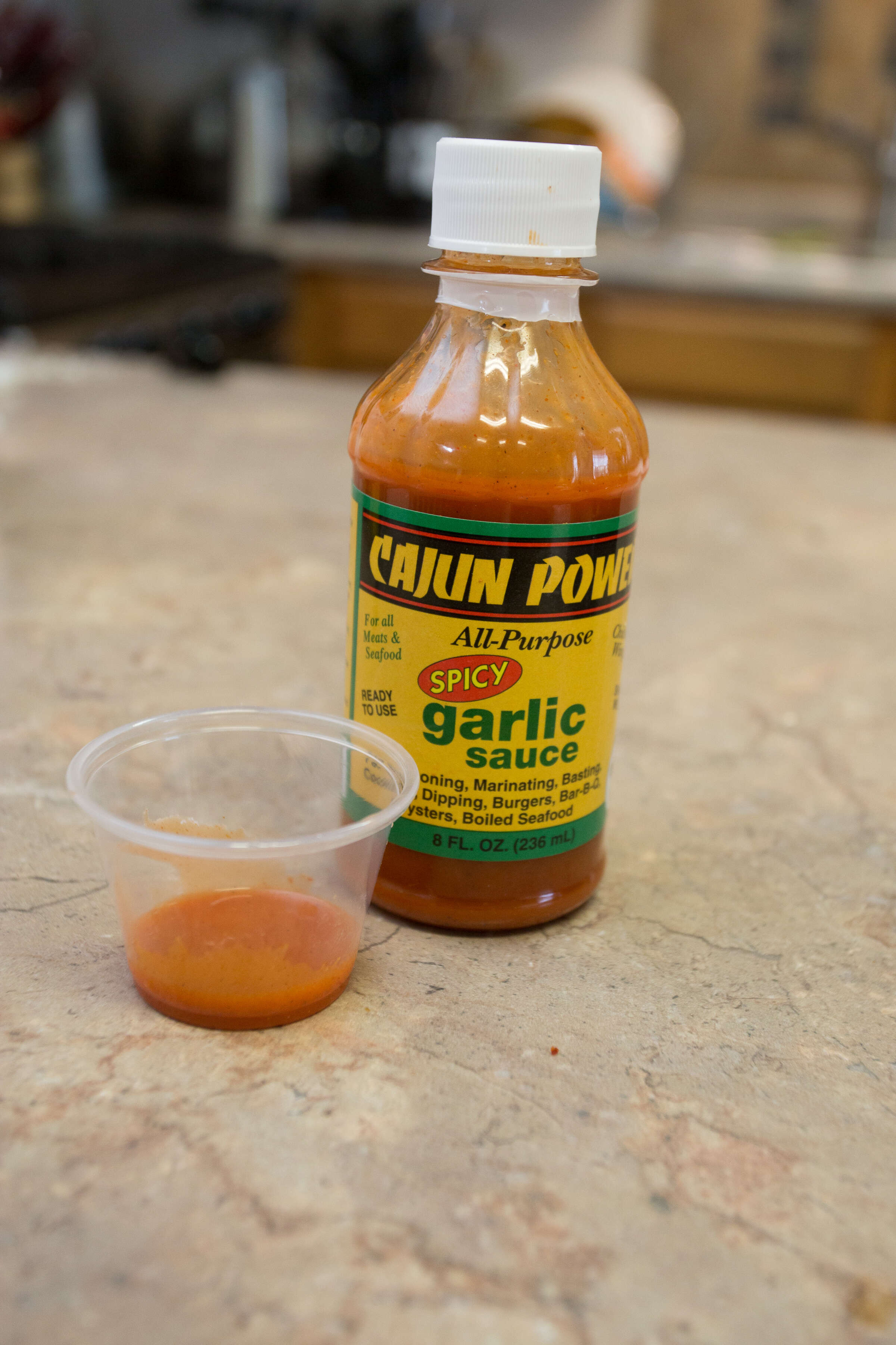 Cajun power hot sauce New Orleans