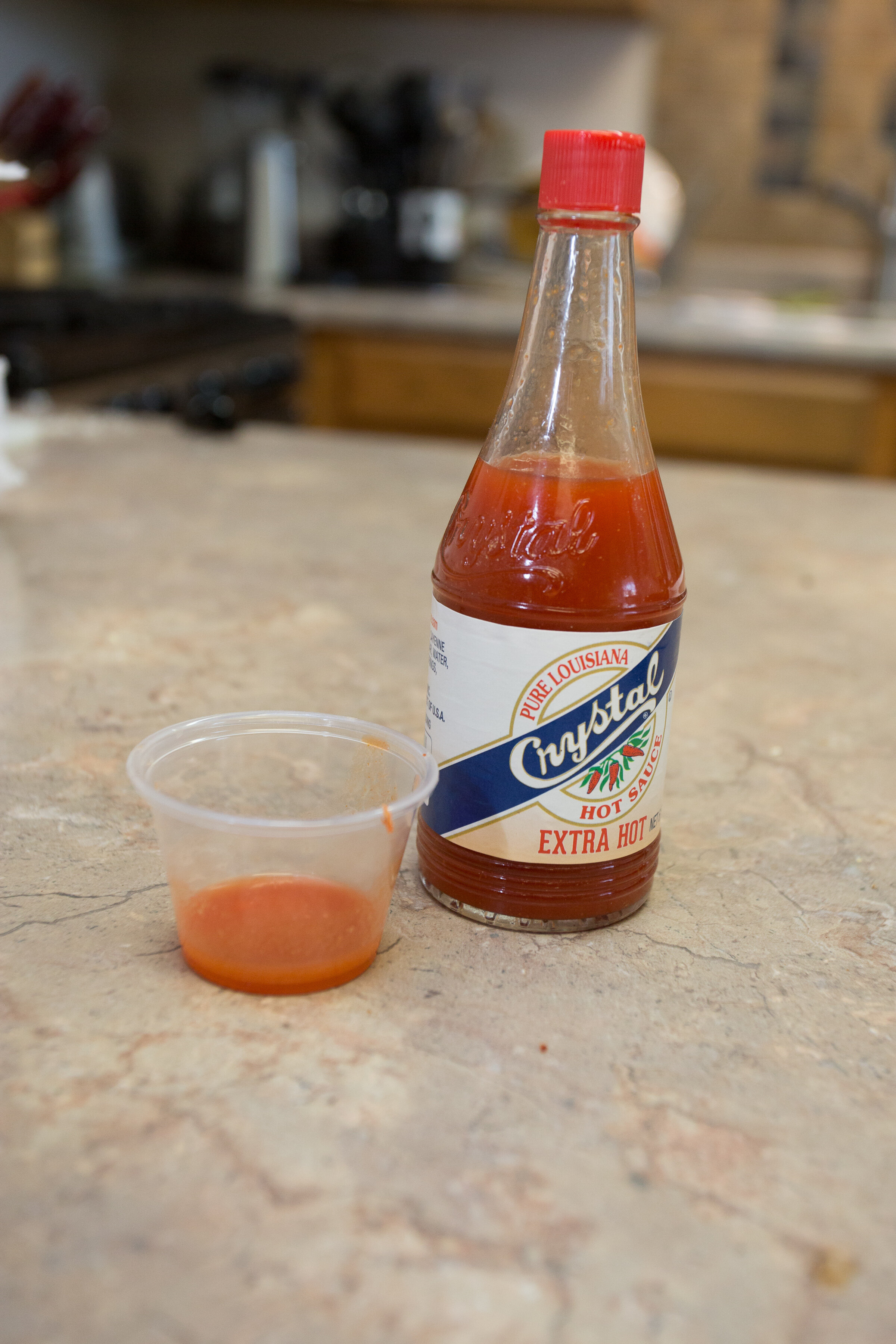 Crystal hot sauce New Orleans