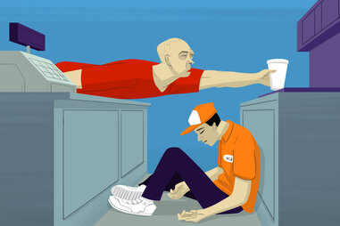 evil customers in restaurants