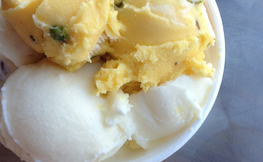 Saffron & Rose Ice Cream A Los Angeles, CA Restaurant.