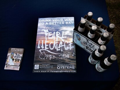 Flying Dog Pearl Necklace Beer