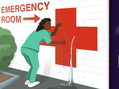 The importance of nurses illustration