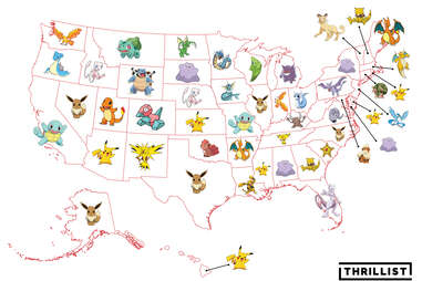 Rarest Pokemon in Every State