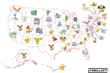 Rarest Pokemon in Every State