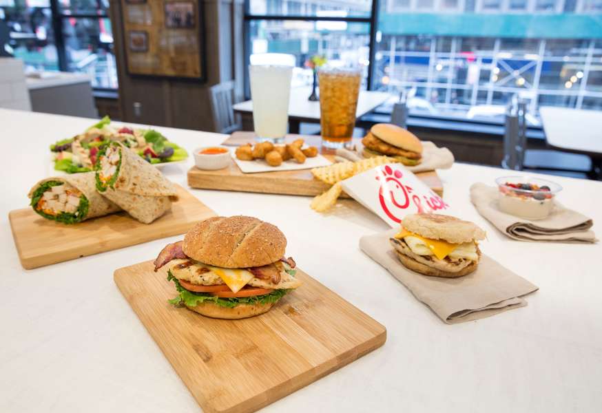 ChickfilA Launches the New Egg White Grill Breakfast Sandwich Thrillist