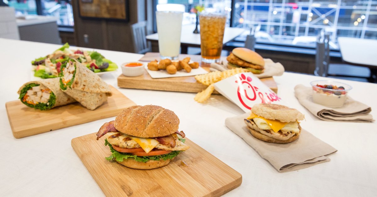 ChickfilA Launches the New Egg White Grill Breakfast Sandwich Thrillist