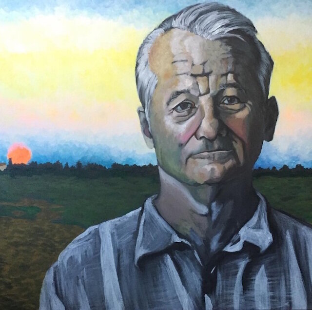 bill murray painting