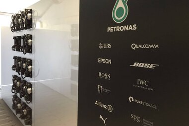 Mercedes F1’s sponsors