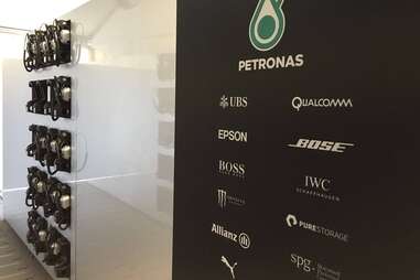 Mercedes F1's sponsors