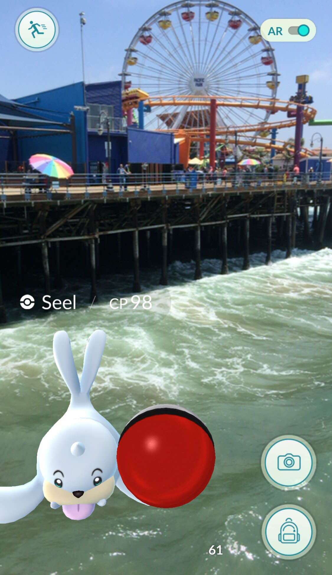 Pokemon Go Santa Monica Pier