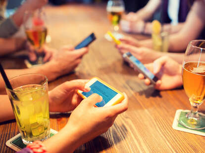 Smartphones and beer