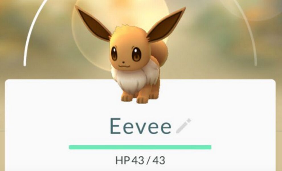 Eevee Evolution in Pokemon Go Based on Name - Thrillist