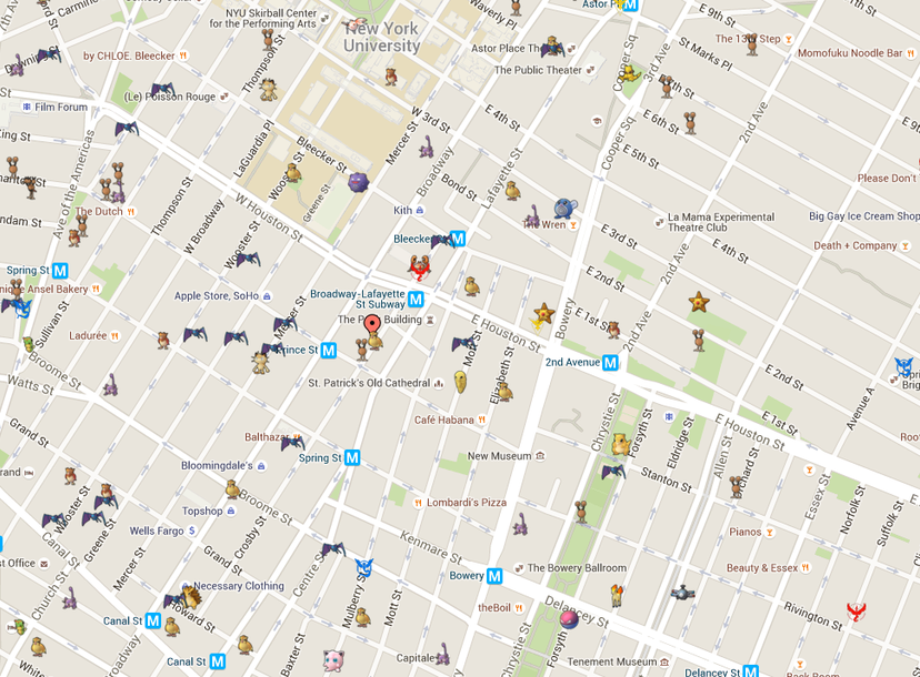 Pokemon Go Map Reveals Pokemon Locations In Real Time Thrillist