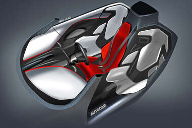 Center steering and 3 seats on the new McLaren F1