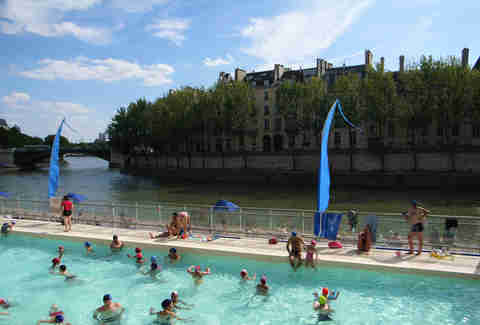 Paris Plages The Citys Beaches Along The Seine River