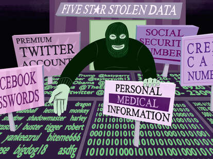 the black market for stolen data