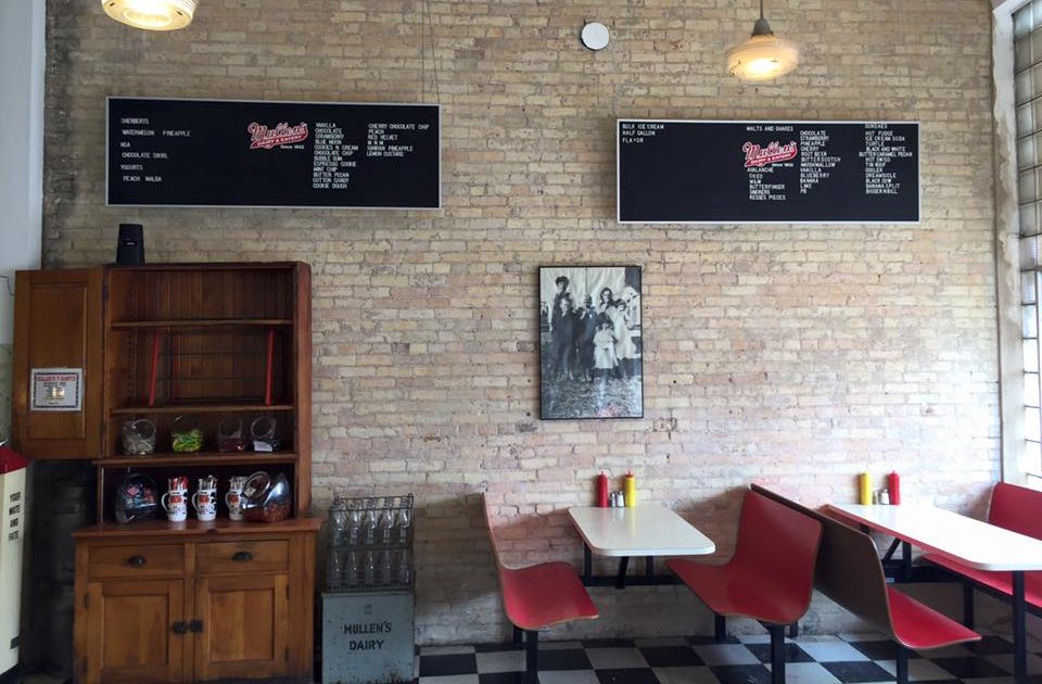 Mullen's Dairy and Eatery Restaurant.