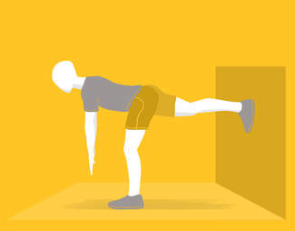 single let body weight deadlift