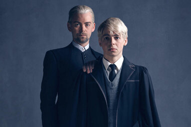 Draco and Scorpius Malfoy