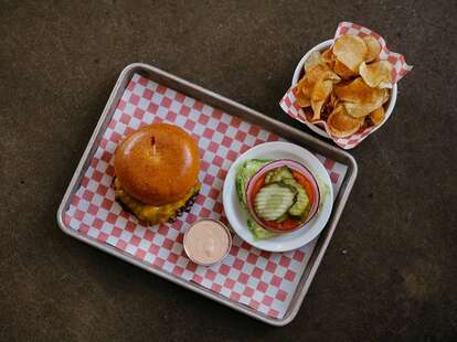 cassell's hamburger and fries