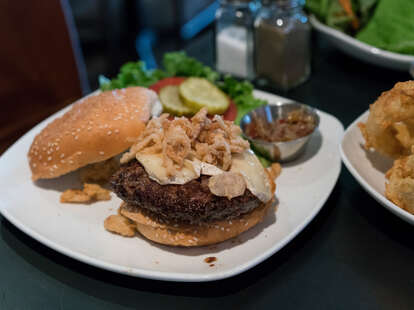 New American food and burgers at Flip Side Cleveland