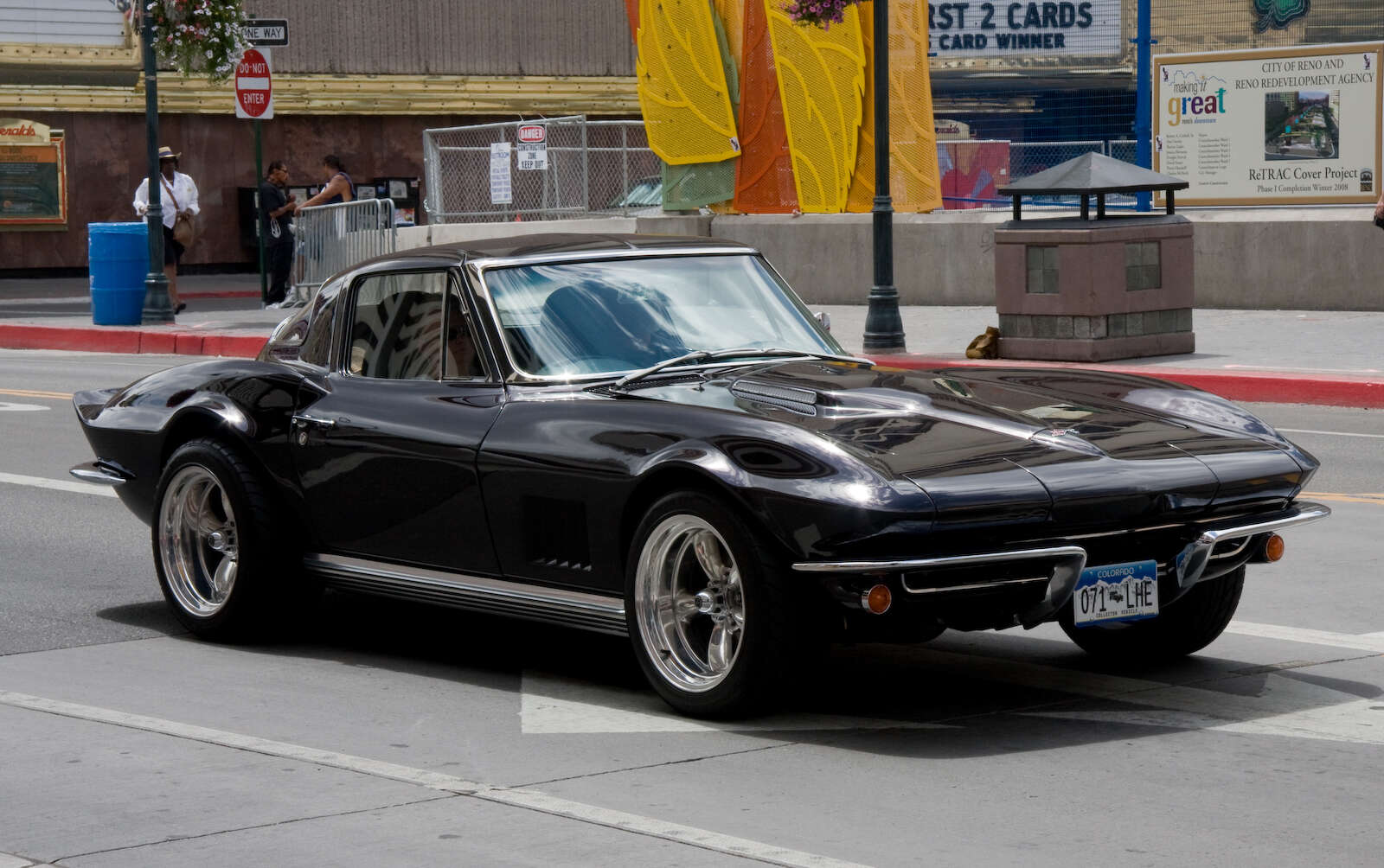 Black Corvette Stingray