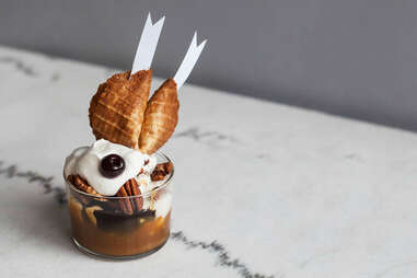 Bourbon Bowler Sundae at Jeni’s Splendid Ice Cream