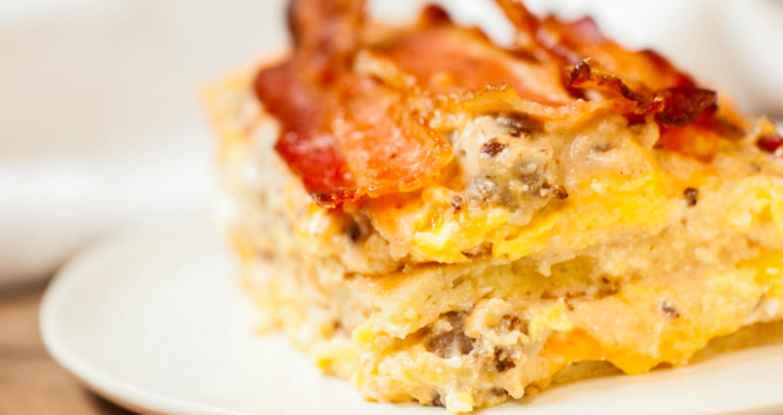 Breakfast Lasagna Recipe - Thrillist Recipes