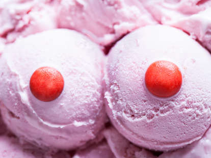 Ice Cream That Looks Like Boobs