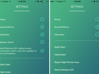 Pokémon Go Battery Saver