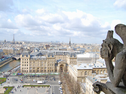 Paris gargoyle