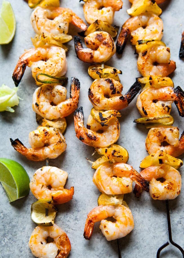 grilled shrimp