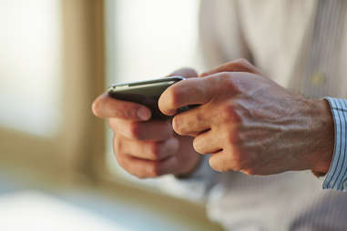 MAN ON PHONE
