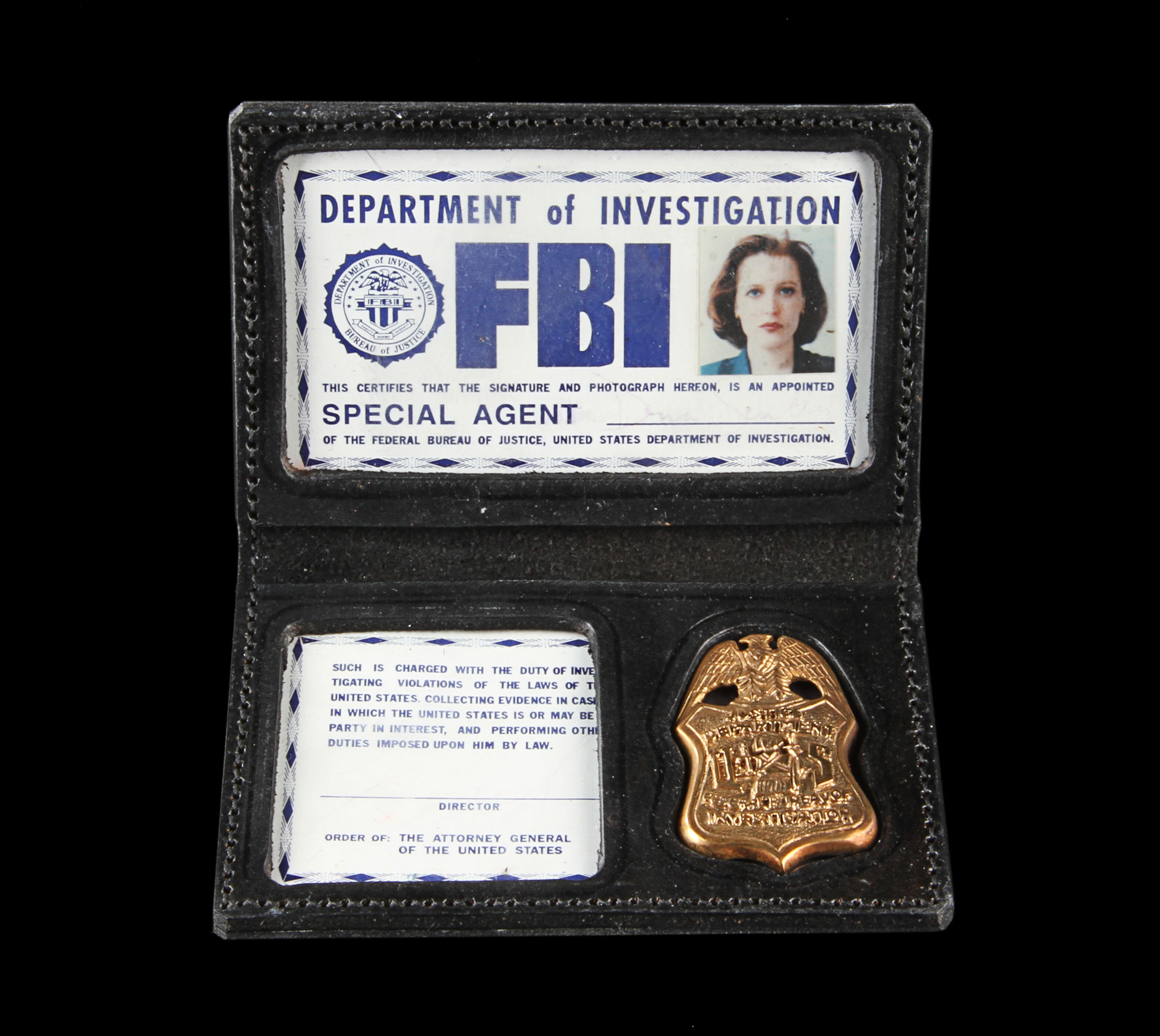X-Files Badge Auction