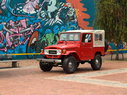 Restored FJ Toyota Land Cruiser