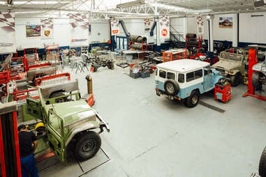 FJ Company’s Land Cruiser Restoration Facility