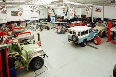 FJ Company's Land Cruiser Restoration Facility