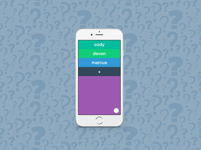 Yo app screenshot in iphone 6