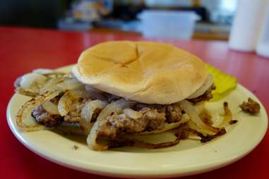 Robert's Grill Onion Burger El Reno Oklahoma