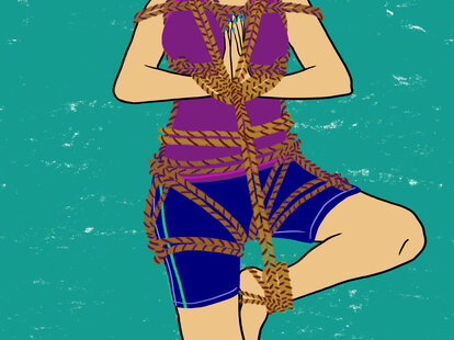 Japanese bondage yoga