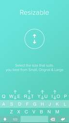 Fleksy keyboard app