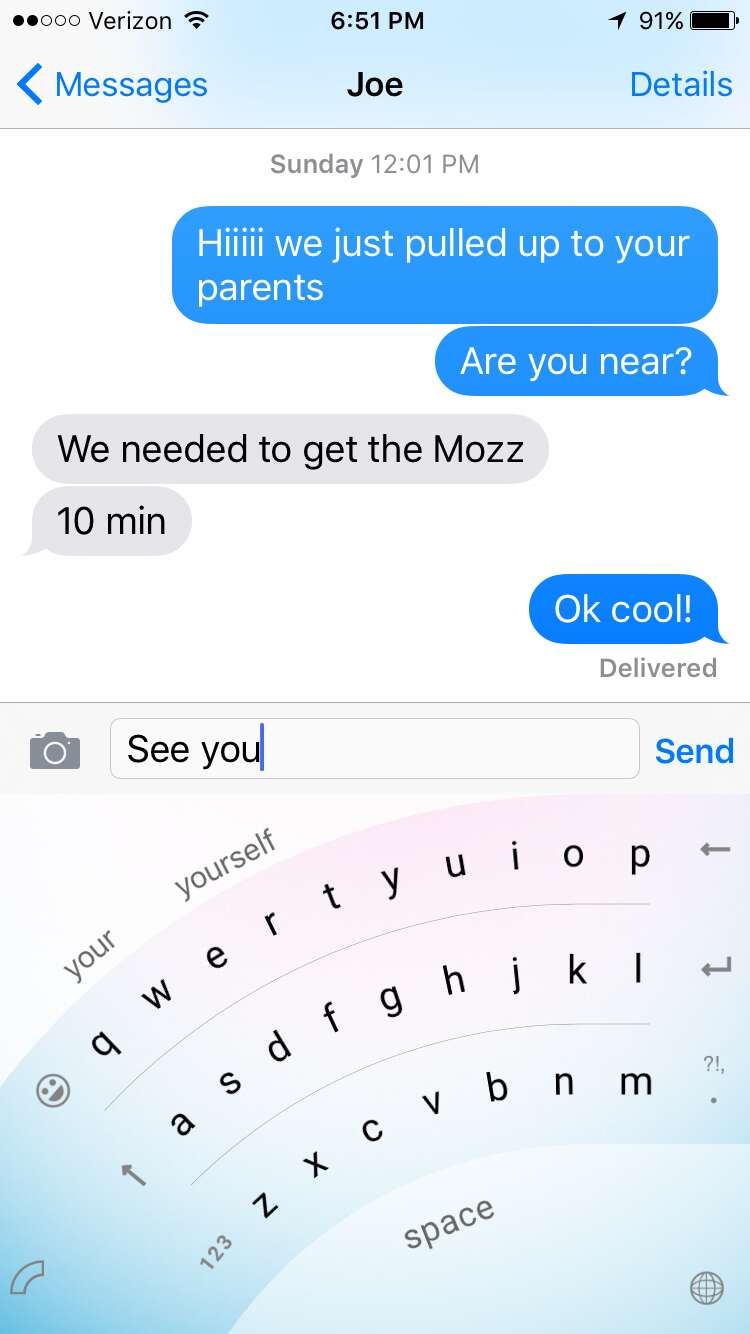 wordflow iOS keyboard app