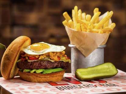 Great burgers and New American food at LVB Burgers & Bar in the Mirage Hotel Las Vegas