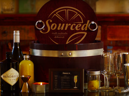 Sourced Craft Cocktail Delivery Service