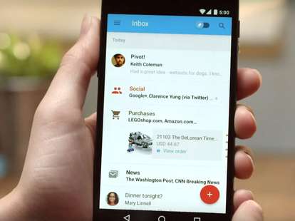inbox by gmail app on android 