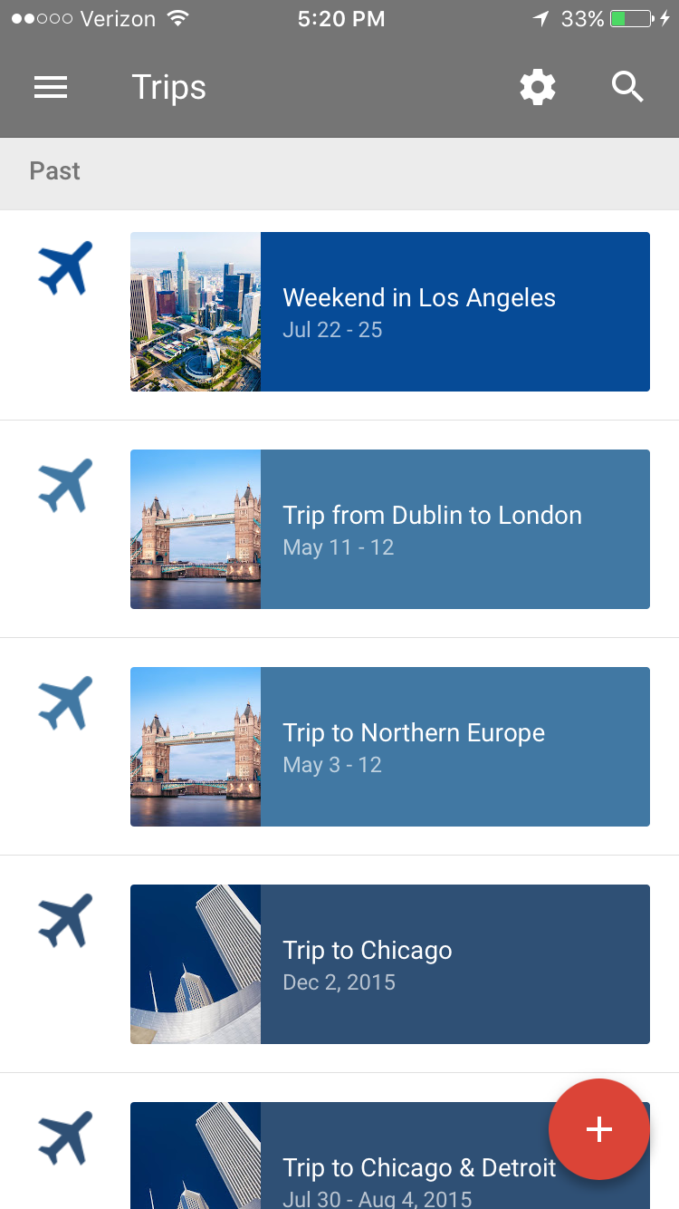 Inbox by Gmail for iOS