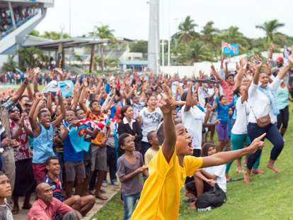 Fiji Rugby Celebration