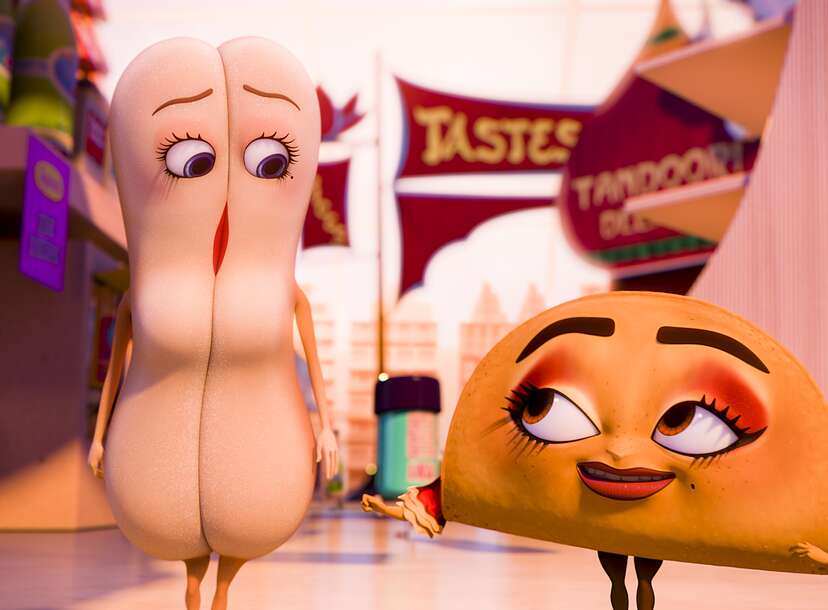 Famous Toons Forced To Fuck - Inside the Food Orgy Sex Scene in Seth Rogen's Sausage Party Movie -  Thrillist