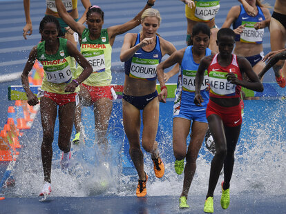 Steeplechase Rio 2016 Water Pit